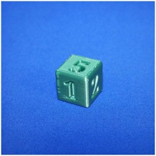6 sided number dice tabletop 3d print model - Mito3D