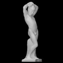 stretching boy scan body figure plaster cast copy stretch 3d print model - Mito3D
