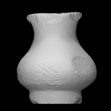 miniature jar scan ancient egypt egyptian vessel ceramic 3d print model - Mito3D