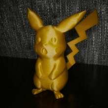 sorprendido Pikachu ventilador Arte animal criatura lindo figurilla pokemon memes arte fan 3d print model - Mito3D