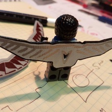 Lego asas brinquedo crianças 3d print model - Mito3D