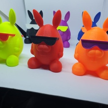 cool Hase Remix Ostern 3d print model - Mito3D