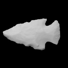 projectile point scan weapon archaeology anthropology chert 3d print model - Mito3D