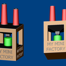 concurso logotipo myminifactory 3d print model - Mito3D