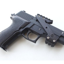 pistola montar 3d print model - Mito3D