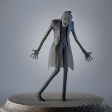 joker julien rossire 75mm fan art figure miniature villain dccomics 3d print model - Mito3D