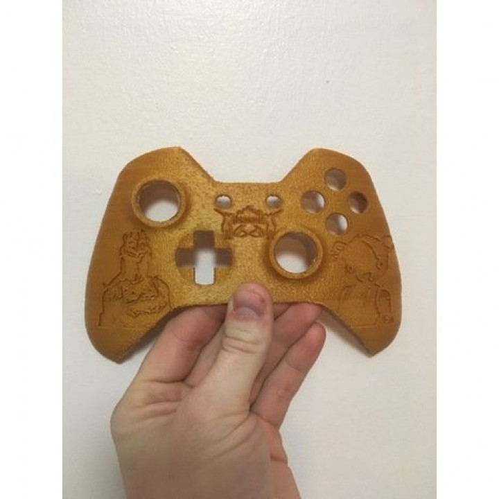 xbox custom controller shells gadgets & electronics cool case pattern unique videogame video wrap fortnite 3D print model - Mito3D