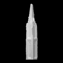 sivri uç taramak mimari bazilika 3d print model - Mito3D