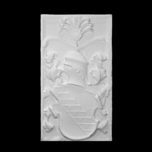 coat arms scan family venice crest padua stemma 3d print model - Mito3D