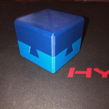 dovetail puzzle box & garden puzzlebox 3d print model - Mito3D