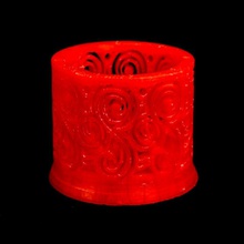 insaisissable formes cilindrical jardin 3d print model - Mito3D