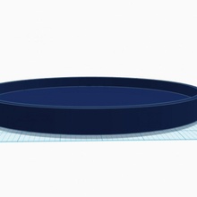 Frisbeescheibe 3d print model - Mito3D