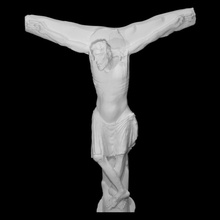 christ crucified group scan christianity religion madonna death crucifixion saint-john 3d print model - Mito3D
