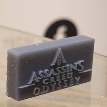 assassino credo odisséia logotipo ventilador arte Assassin's Creed 3d print model - Mito3D