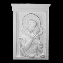 virgem criança Varredura bebê Jesus mãe madona Maria Cristo 3d print model - Mito3D