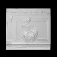 temperance scan female marble virtue relief personification 3d print model - Mito3D