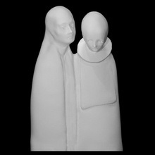 novitiate scan christian plaster training abstract nun noviciate 3d print model - Mito3D