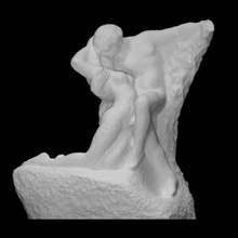 eterno primavera scansione classico amore uomo scultura statua donna marmo Francia 3dprint gioventù 3dscan giovane 3d print model - Mito3D