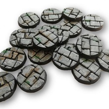 paving stone miniature bases - bundle store dragon war warhammer kings wargame d&d frostgrave dongeon 3d print model - Mito3D