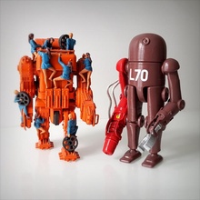 retro-futuristic robots fan art robot steampunk retrofuturisme 3d print model - Mito3D