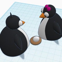 boşluk aile tinkercad tinker karakteri 3d print model - Mito3D