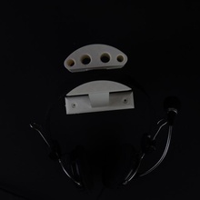dual headphone holder gadgets & electronics competition-linus-tech-tips-headphone-design 3d print model - Mito3D