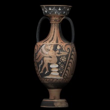 apulian amphora scan object colour baltimore texture wreath apulia 3d print model - Mito3D