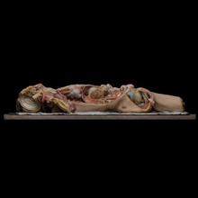 cera modello preparato cadavere scansione anatomia scultura colore medicinale struttura 3d print model - Mito3D
