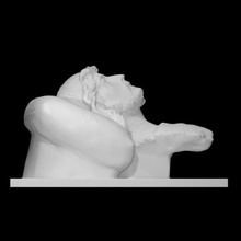 dead christ scan head jesus sculpture religion venice fragment guido-mazzoni 3d print model - Mito3D