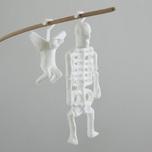 mexican skeleton & angel fan art frida articulatedproject 3d print model - Mito3D