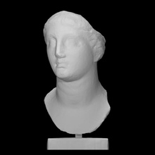 portrait berenice egypt scan bust head queen sculpture marble ptolemy 3d print model - Mito3D