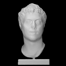 portrait man tusculum scan head sculpture marble 3d print model - Mito3D