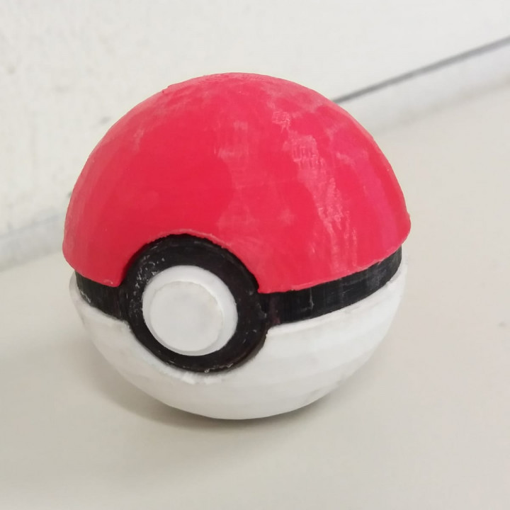 pok ball cup pokeball pokemon poke 3D print model - Mito3D