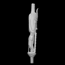 ritardo figurina scansione intaglio scultura legno statuetta povero cliente new ireland 3d print model - Mito3D