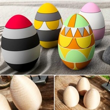uova dipingere giardino Pasqua uovo bambino pittura attività eastereegs eastereeg 3d print model - Mito3D
