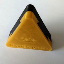 Dreieck Puzzle Spiel sperren abspielen sicher Herausforderung ausblenden Geheimnis Schwalbenschwanz Freischalten 3d print model - Mito3D