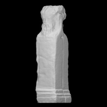 pilastro herm satiro scansione mitologia scultura waymarker 3d print model - Mito3D