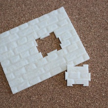 seghetto alternativo parete 12 pezzi puzzle 3d print model - Mito3D