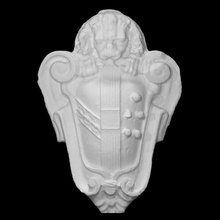 coat arms scan sculpture stone family relief emblem coat-of-arms 3d print model - Mito3D