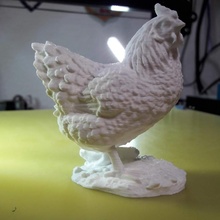 poulet scann 3d print model - Mito3D
