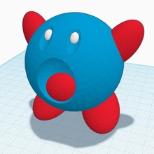 Kirby juguetes juegos 3d print model - Mito3D
