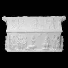 sarcophagus saints sergius bacchus scan sculpture stone marble saint verona 3d print model - Mito3D