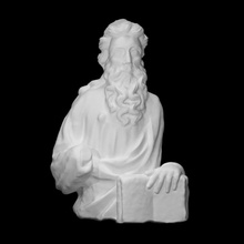 holy evangelist scan book christianity sculpture religious 3d print model - Mito3D