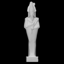 heykel Osiris taramak Mısır Giza greywacke late period mumya benzeri 3d print model - Mito3D