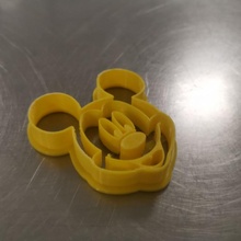 kesici kurabiye Mickey Bahçe Disney cuttercookie 3d print model - Mito3D