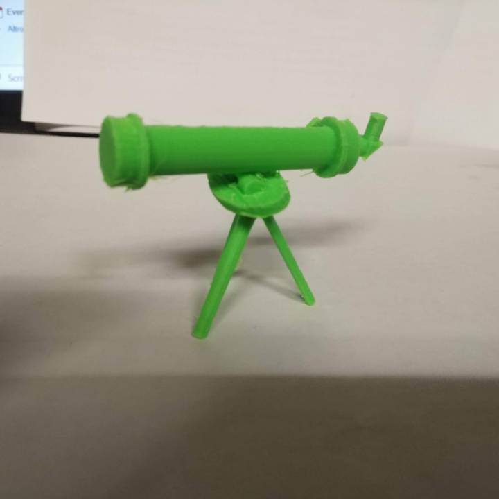 télescope 3D print model - Mito3D