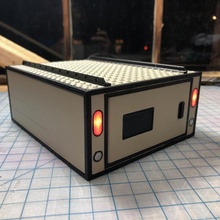 gh écailleur bande annonce route utilitaire boîte rc robot d'exploration 1 10 échelle 3d print model - Mito3D