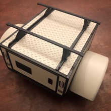 ghst route utilitaire boîte soutirage rc robot d'exploration écailleur 1 10 3d print model - Mito3D
