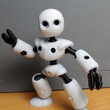 gizmo android robot olası multi part 3d print model - Mito3D