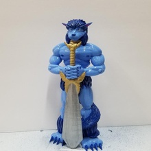 mighty jester tinkercharacters fan art cat dog fantasy figure lion mythical sword tinkercad tinkercharaters 3d print model - Mito3D